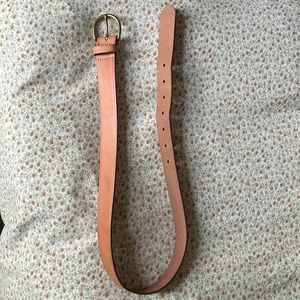 Madewell Basic Leather Belt XS